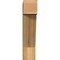 Ekena Millwork Traditional Block Rough Sawn Bracket, Western Red Cedar, 4"W x 14"D x 18"H BKT04X14X18TRA05RWR - alternate 2